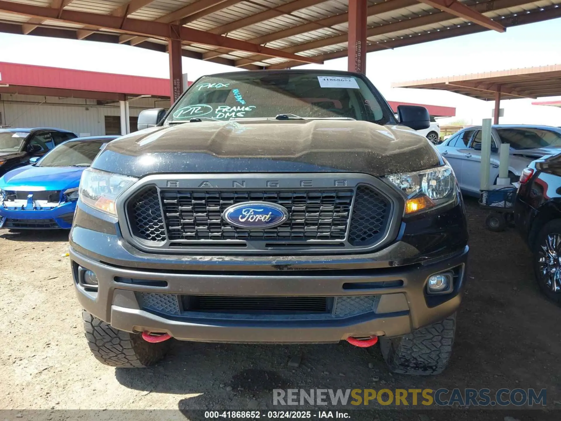 12 fotografías del automóvil dañado 1FTER4FH0LLA59150 FORD RANGER 2020