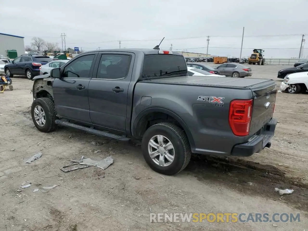 2 fotografías del automóvil dañado 1FTER4FH0LLA76630 FORD RANGER 2020