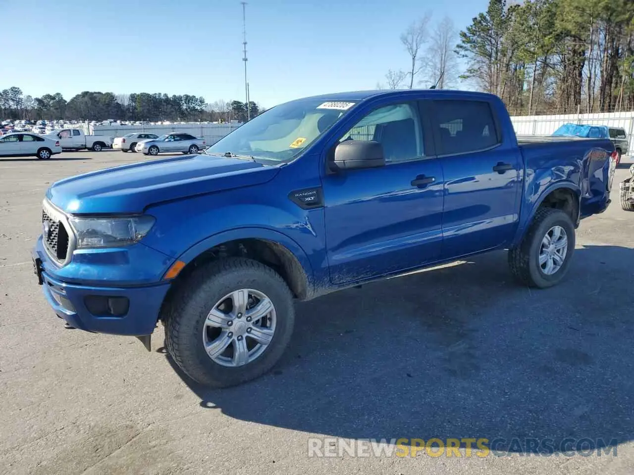 1 fotografías del automóvil dañado 1FTER4FH1LLA46620 FORD RANGER 2020