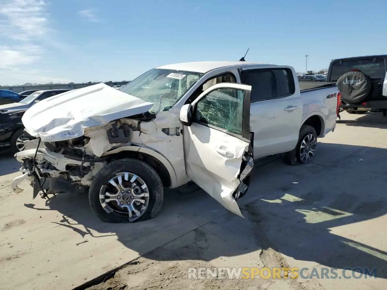 1 fotografías del automóvil dañado 1FTER4FH2LLA06109 FORD RANGER 2020