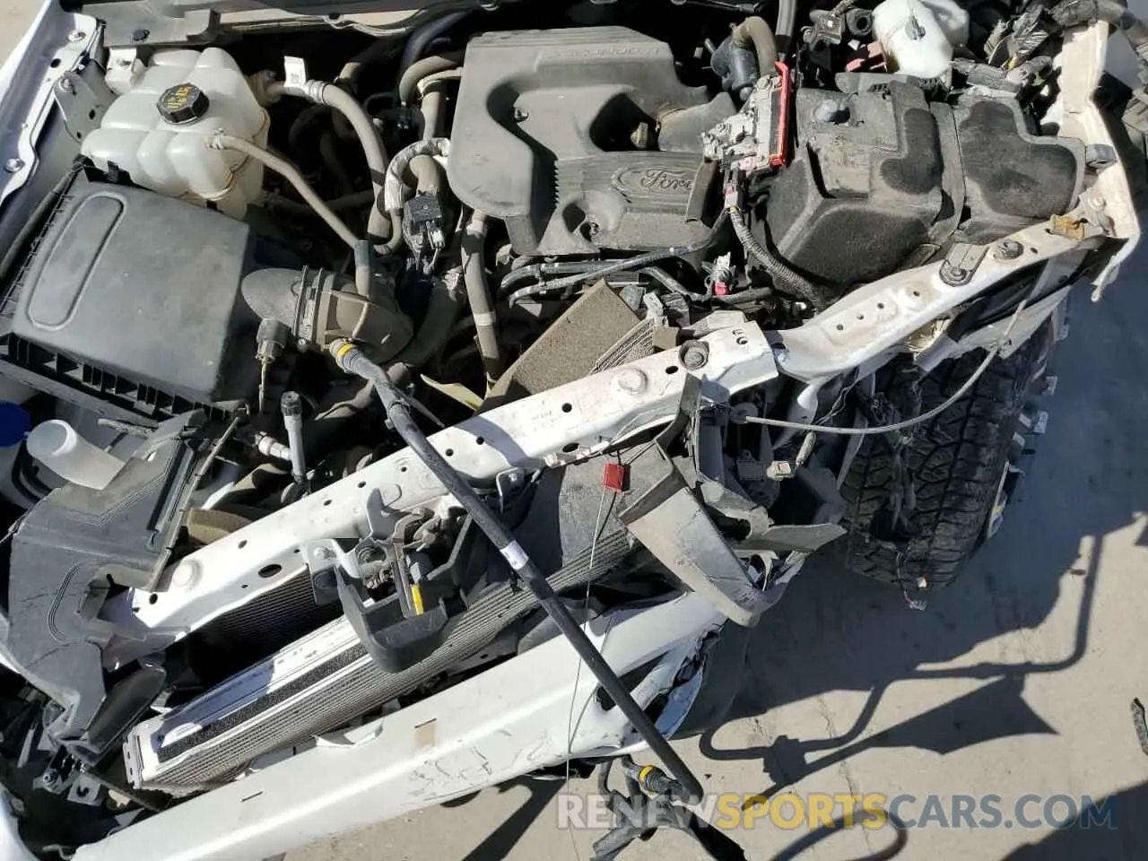 11 fotografías del automóvil dañado 1FTER4FH2LLA06109 FORD RANGER 2020