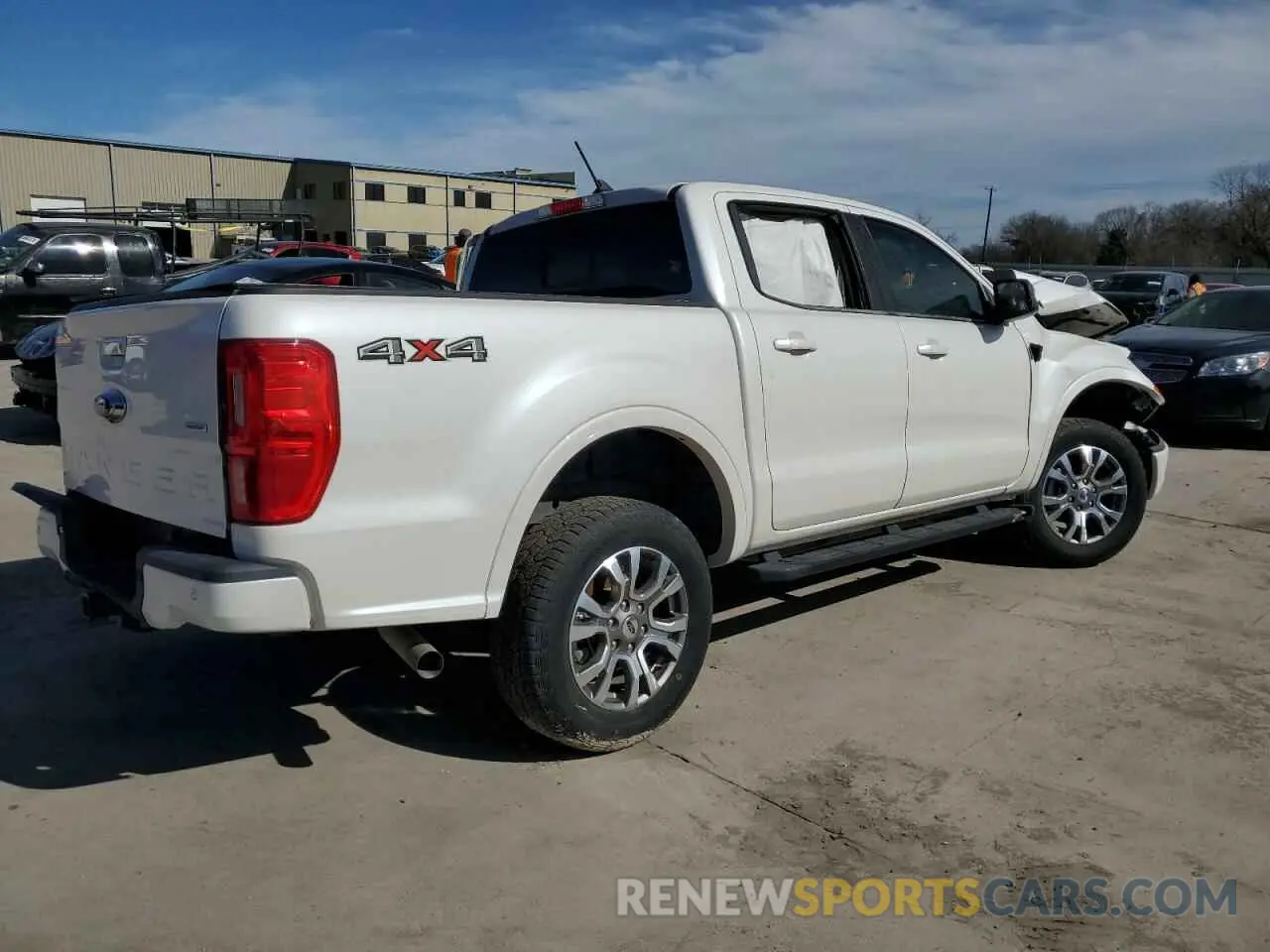 3 fotografías del automóvil dañado 1FTER4FH2LLA06109 FORD RANGER 2020