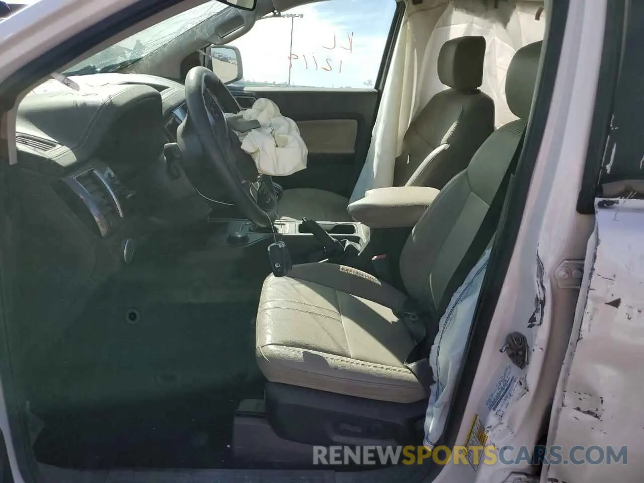 7 fotografías del automóvil dañado 1FTER4FH2LLA06109 FORD RANGER 2020
