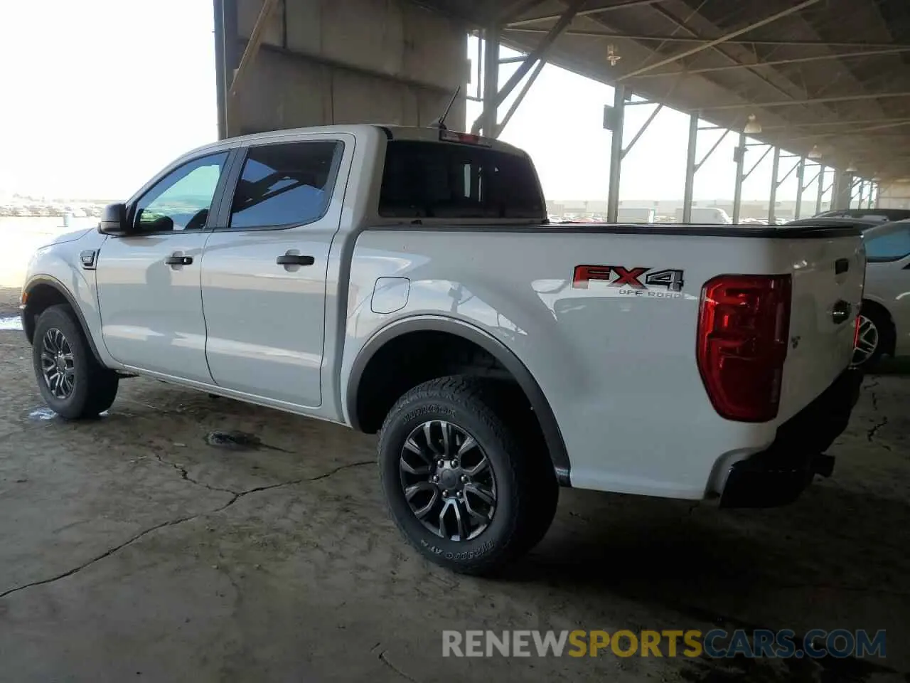 2 fotografías del automóvil dañado 1FTER4FH2LLA30894 FORD RANGER 2020