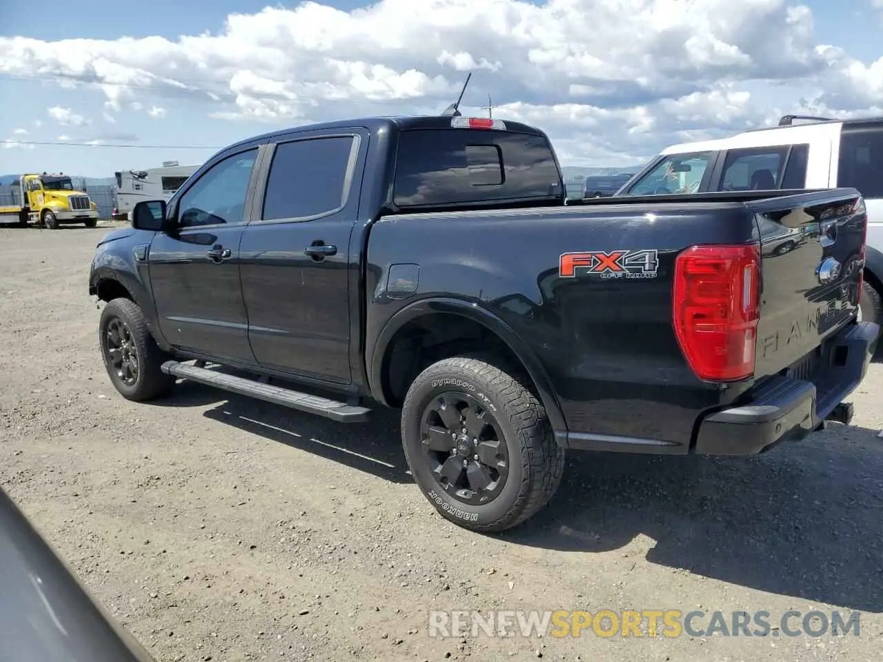 2 fotografías del automóvil dañado 1FTER4FH2LLA36310 FORD RANGER 2020