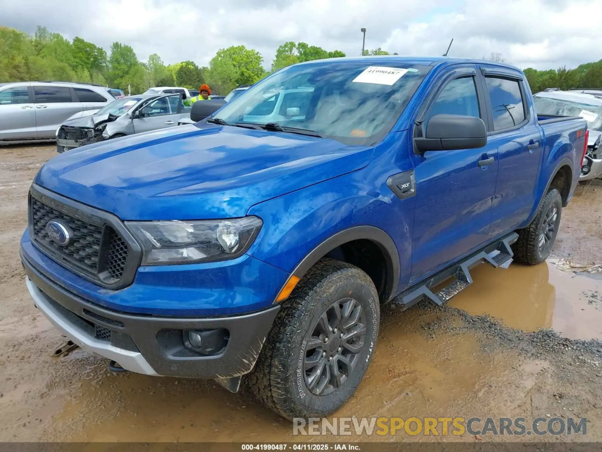 2 fotografías del automóvil dañado 1FTER4FH2LLA78878 FORD RANGER 2020