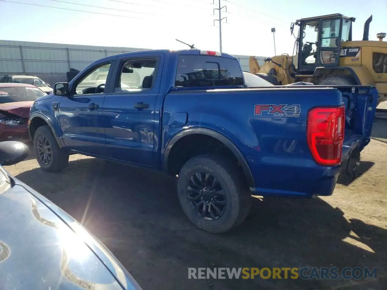 2 fotografías del automóvil dañado 1FTER4FH3LLA64245 FORD RANGER 2020