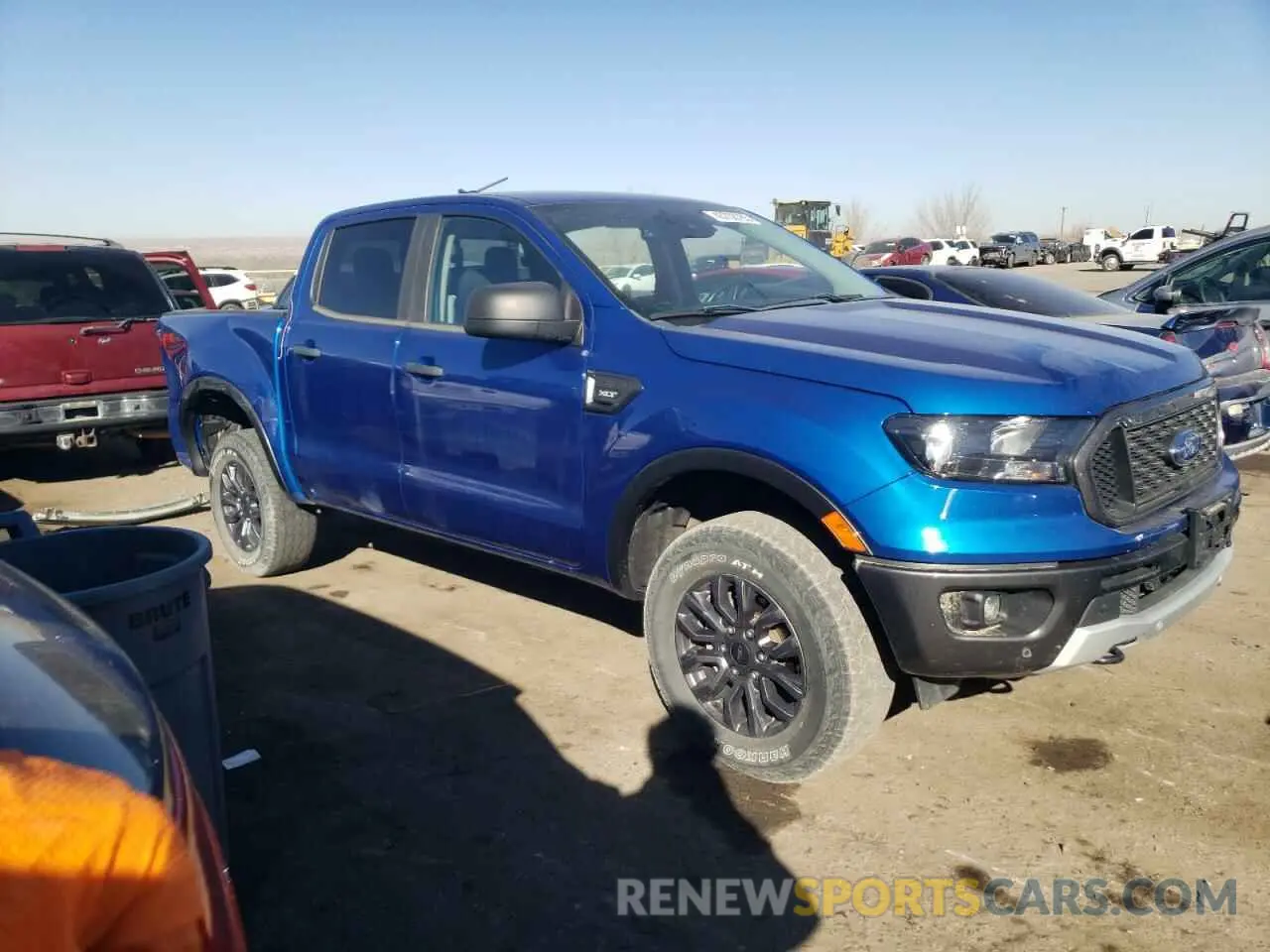 4 fotografías del automóvil dañado 1FTER4FH3LLA64245 FORD RANGER 2020