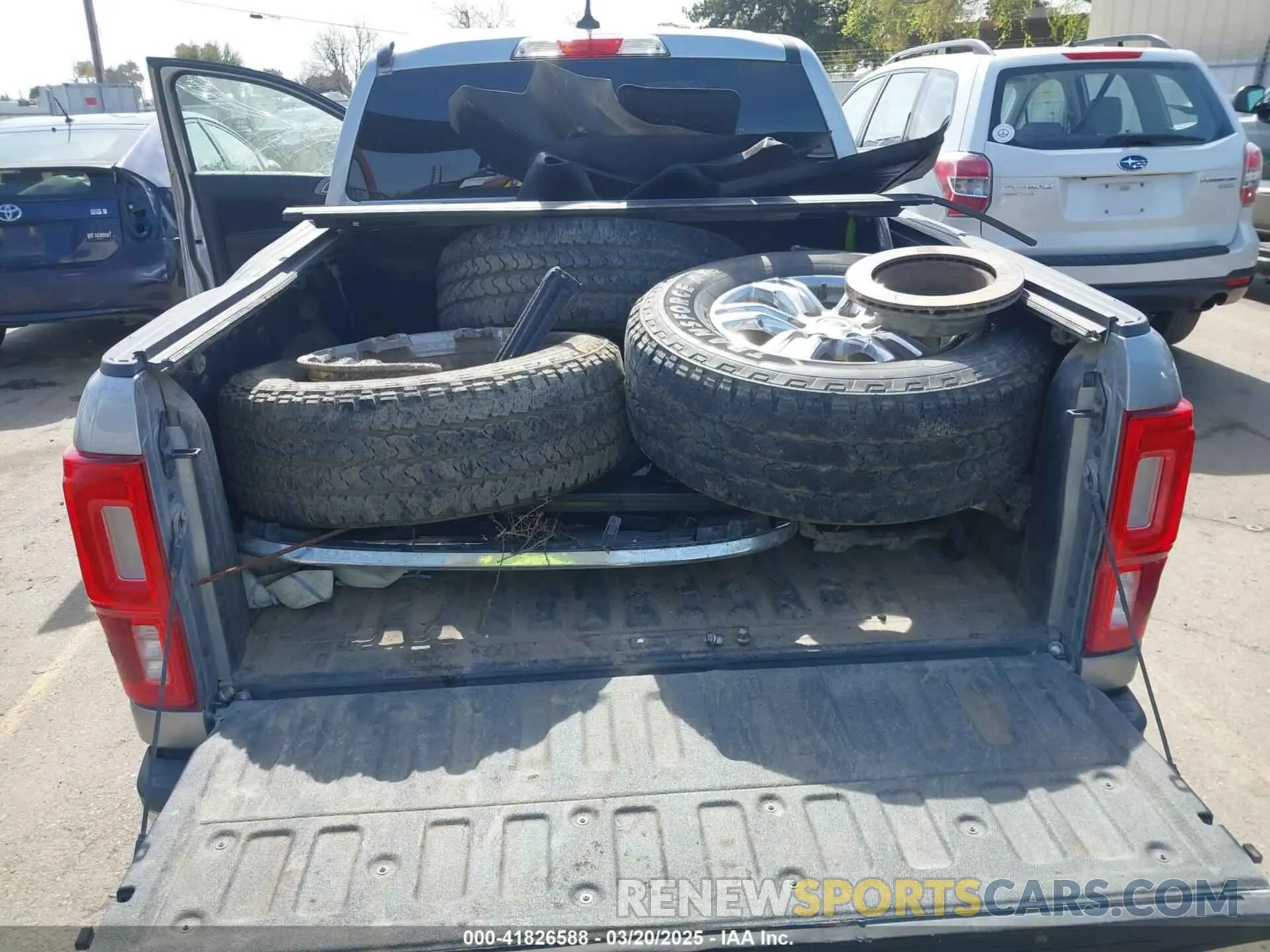 12 fotografías del automóvil dañado 1FTER4FH3LLA69042 FORD RANGER 2020