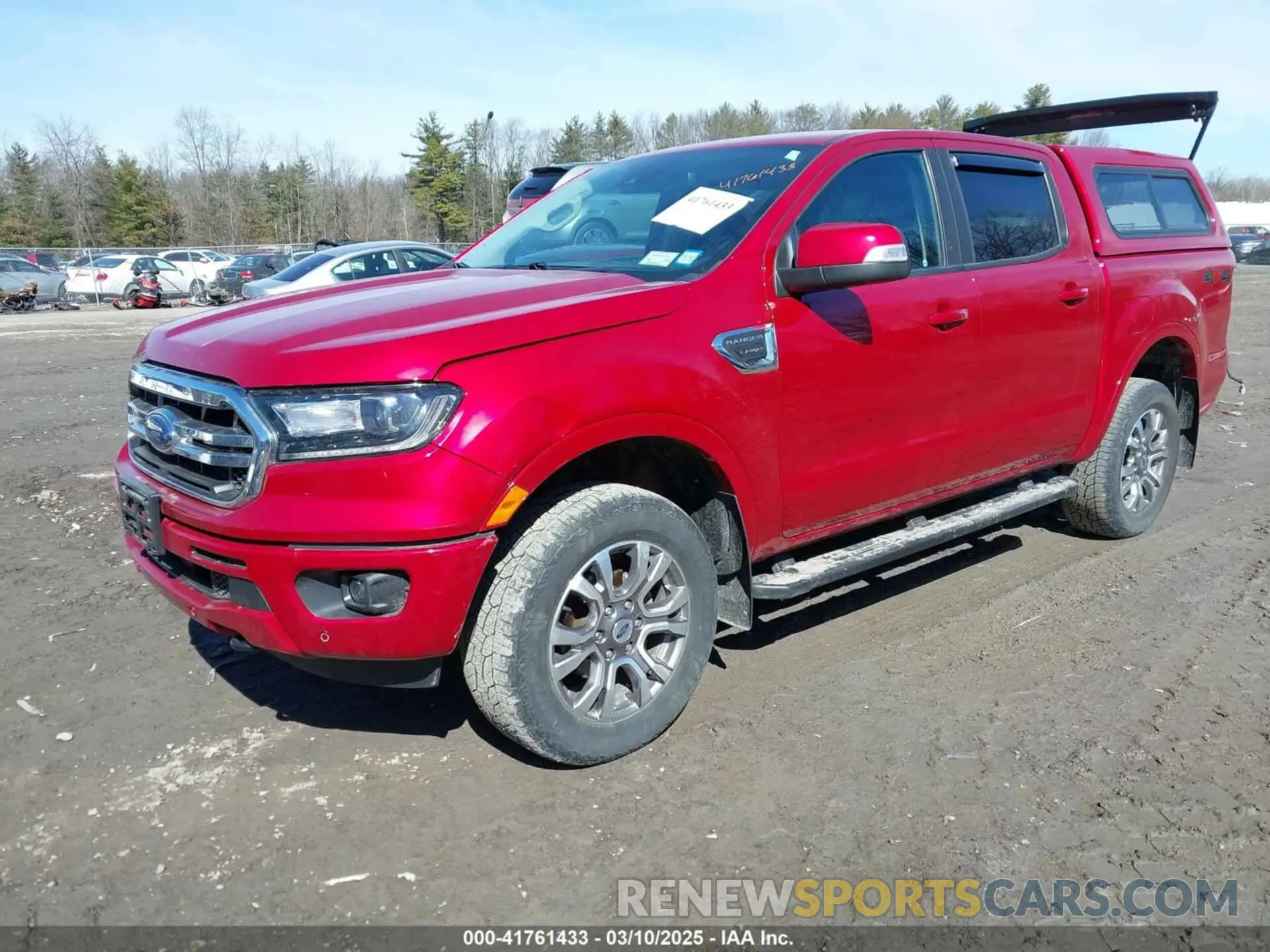 2 fotografías del automóvil dañado 1FTER4FH3LLA81448 FORD RANGER 2020