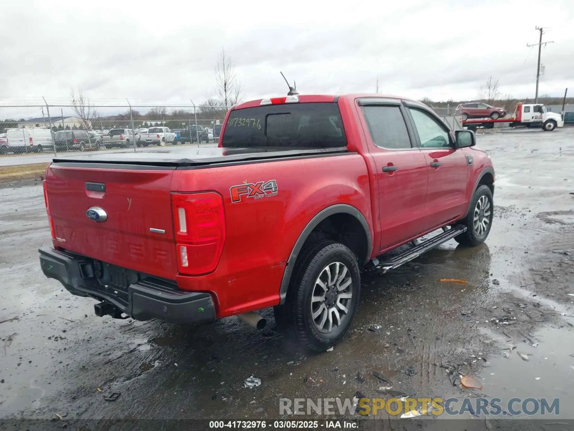 4 fotografías del automóvil dañado 1FTER4FH4LLA01154 FORD RANGER 2020