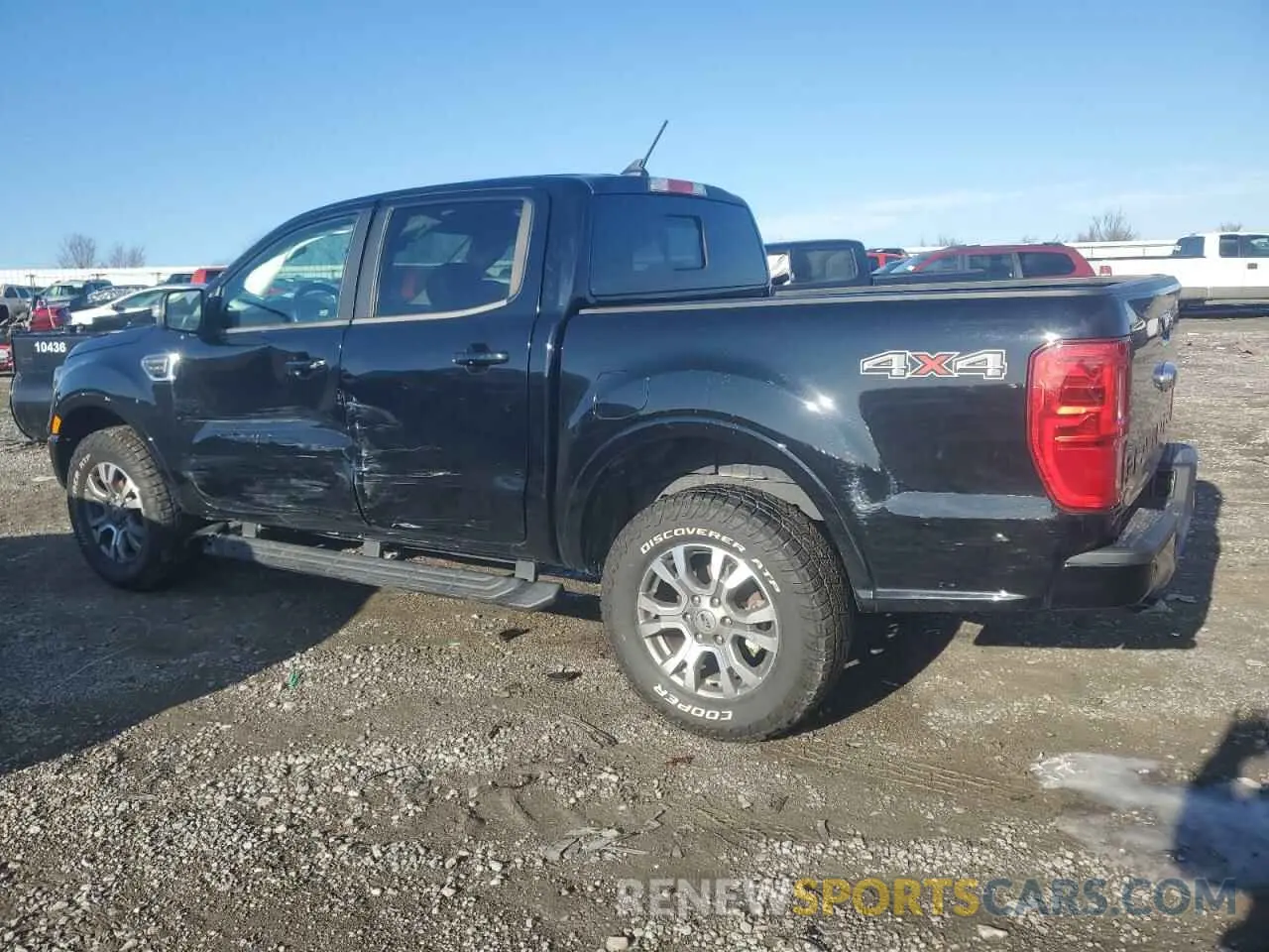 2 fotografías del automóvil dañado 1FTER4FH4LLA06743 FORD RANGER 2020
