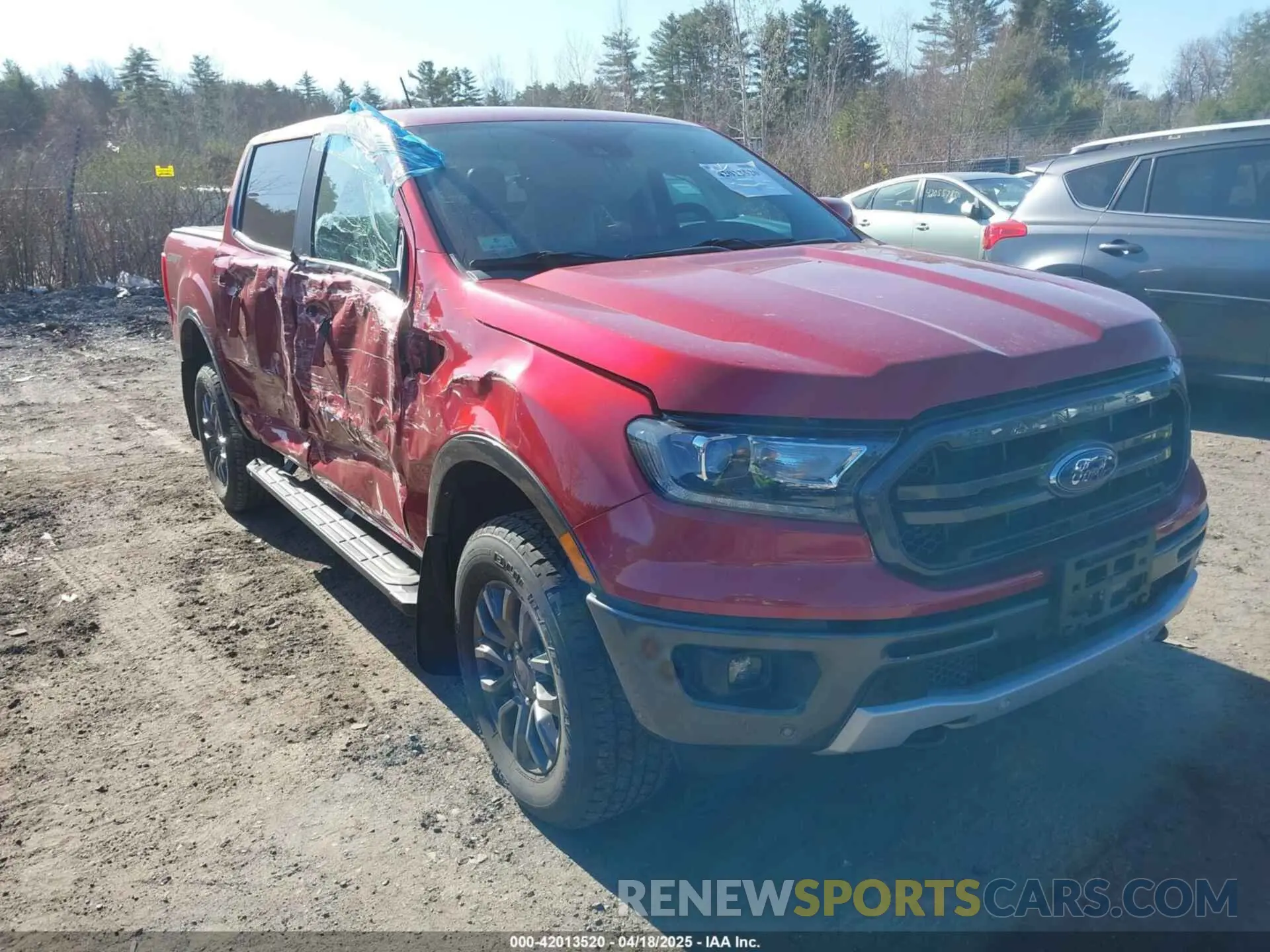 1 fotografías del automóvil dañado 1FTER4FH4LLA46627 FORD RANGER 2020