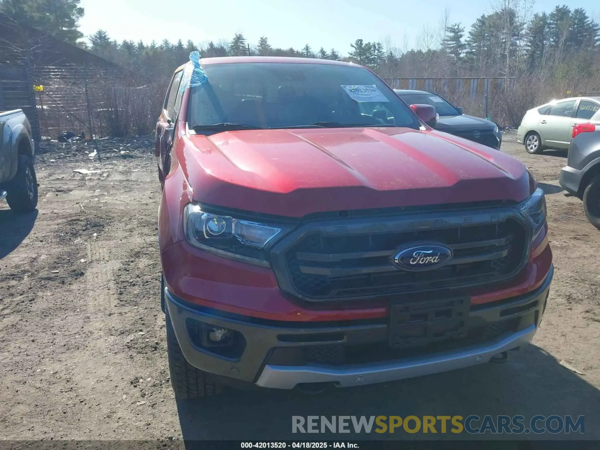 12 fotografías del automóvil dañado 1FTER4FH4LLA46627 FORD RANGER 2020