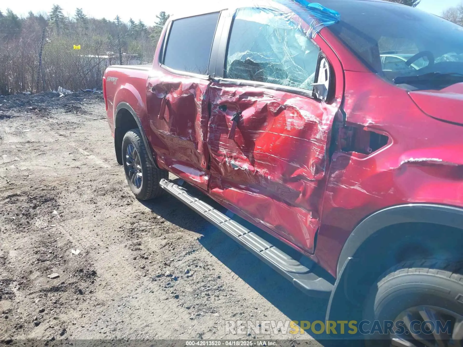 6 fotografías del automóvil dañado 1FTER4FH4LLA46627 FORD RANGER 2020