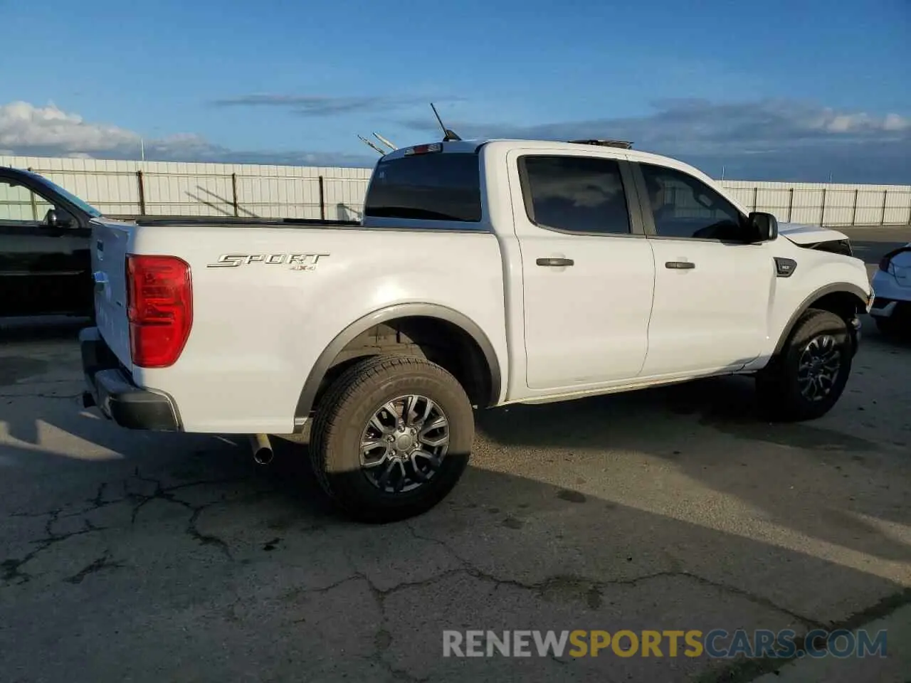 3 fotografías del automóvil dañado 1FTER4FH5LLA39251 FORD RANGER 2020
