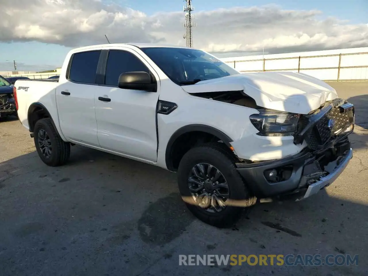 4 fotografías del automóvil dañado 1FTER4FH5LLA39251 FORD RANGER 2020