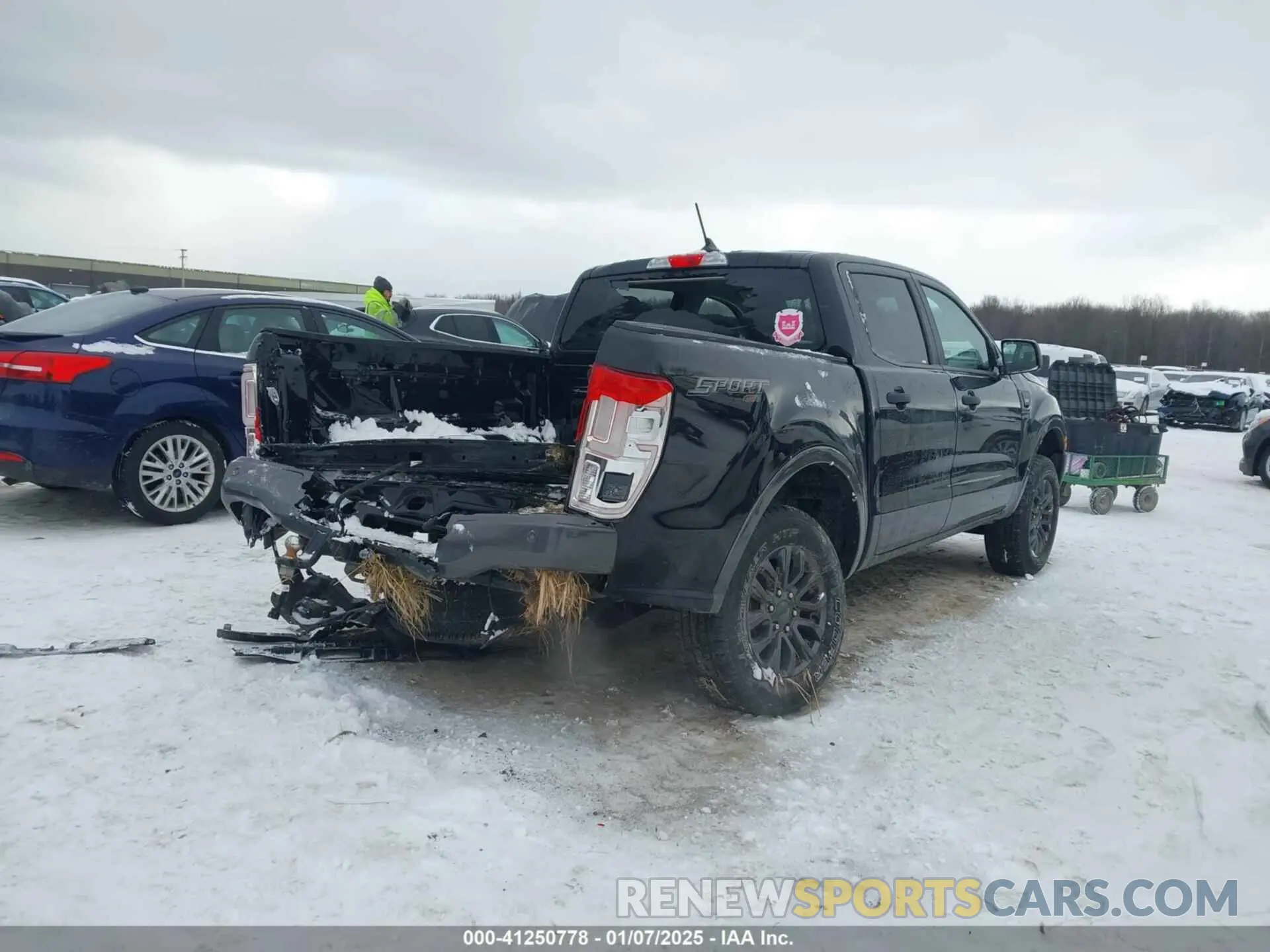 4 fotografías del automóvil dañado 1FTER4FH5LLA50217 FORD RANGER 2020