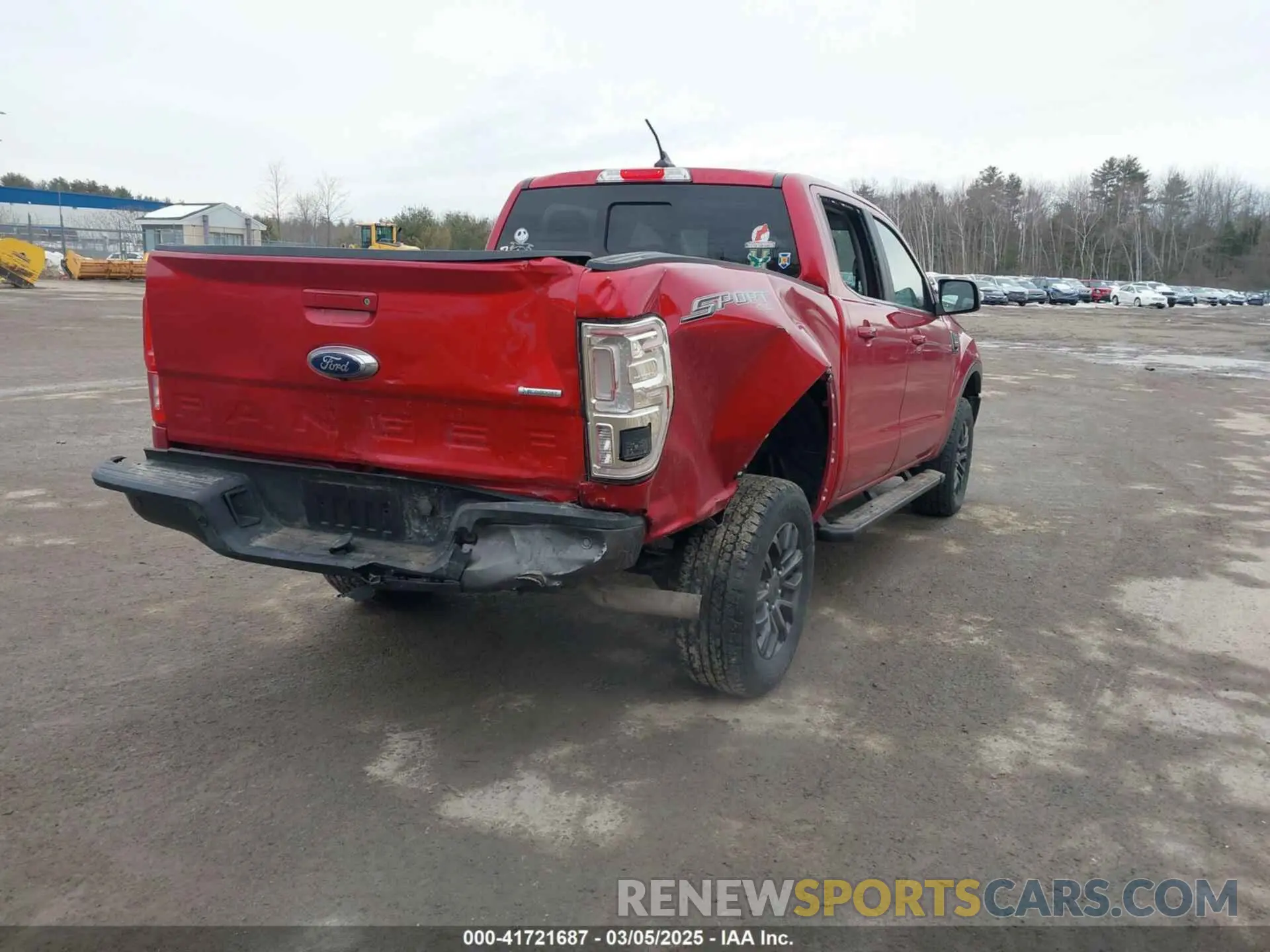4 fotografías del automóvil dañado 1FTER4FH5LLA59886 FORD RANGER 2020