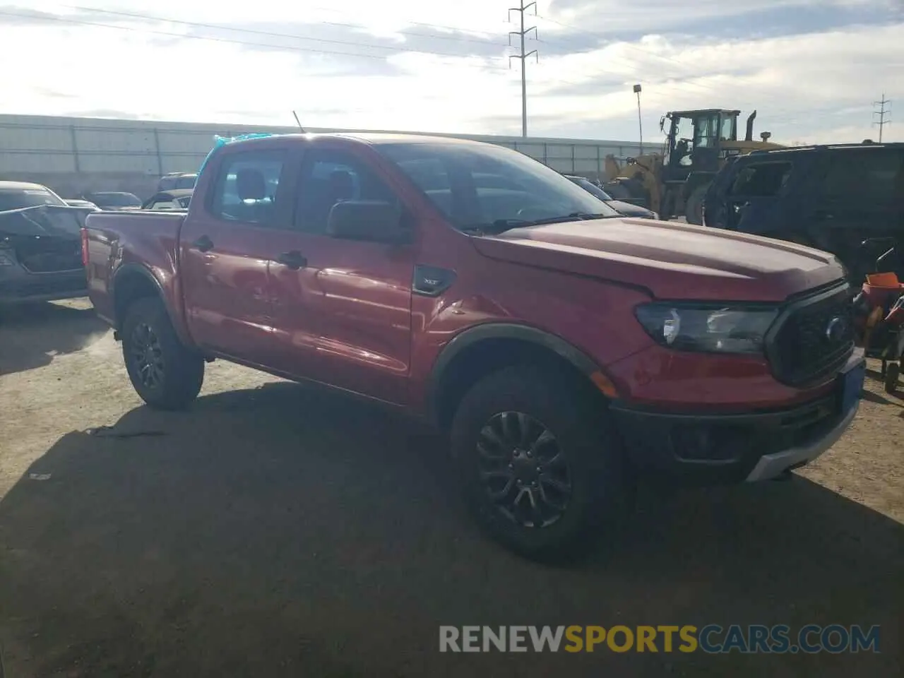 4 fotografías del automóvil dañado 1FTER4FH5LLA80074 FORD RANGER 2020
