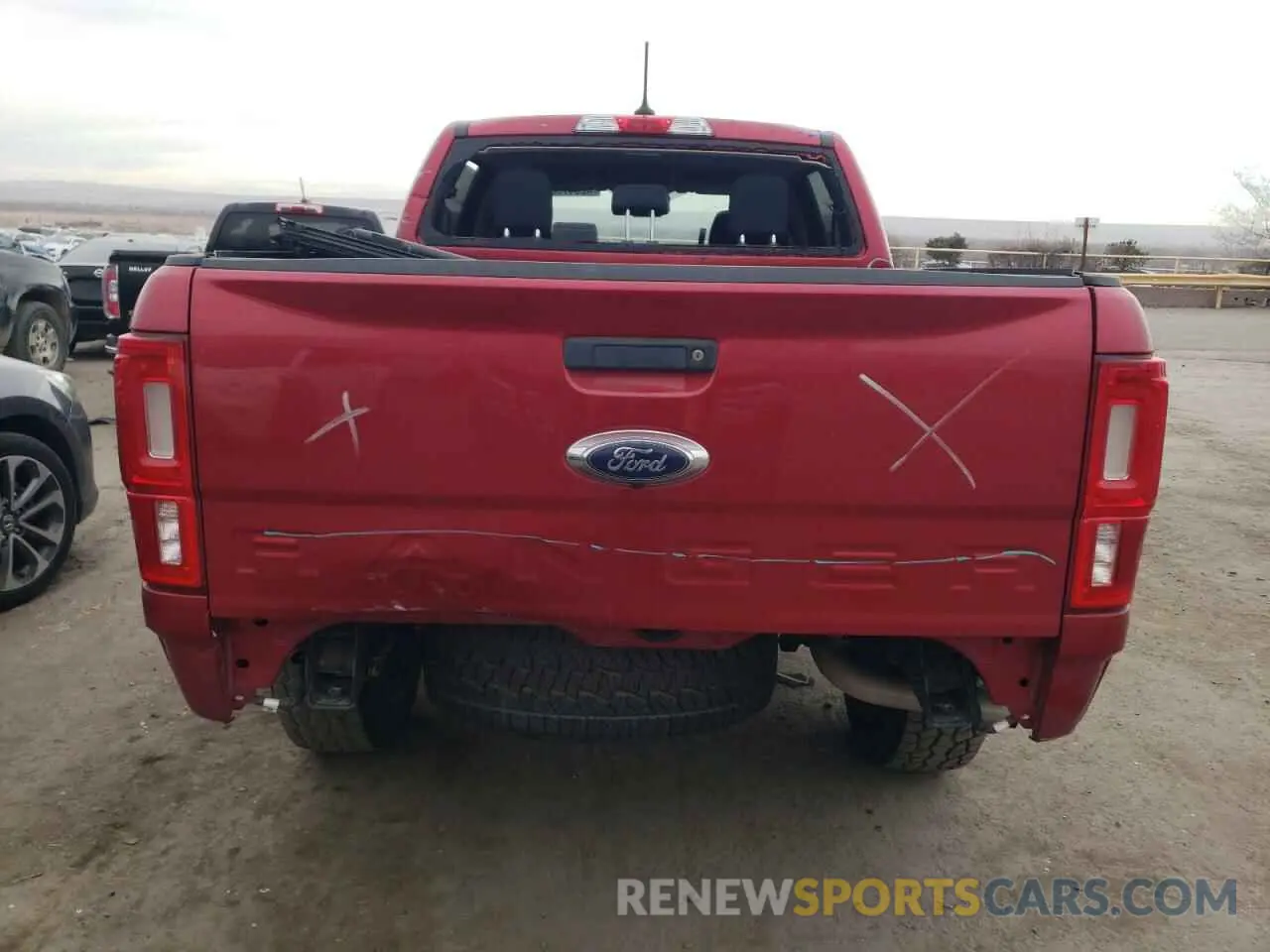 6 fotografías del automóvil dañado 1FTER4FH5LLA80074 FORD RANGER 2020