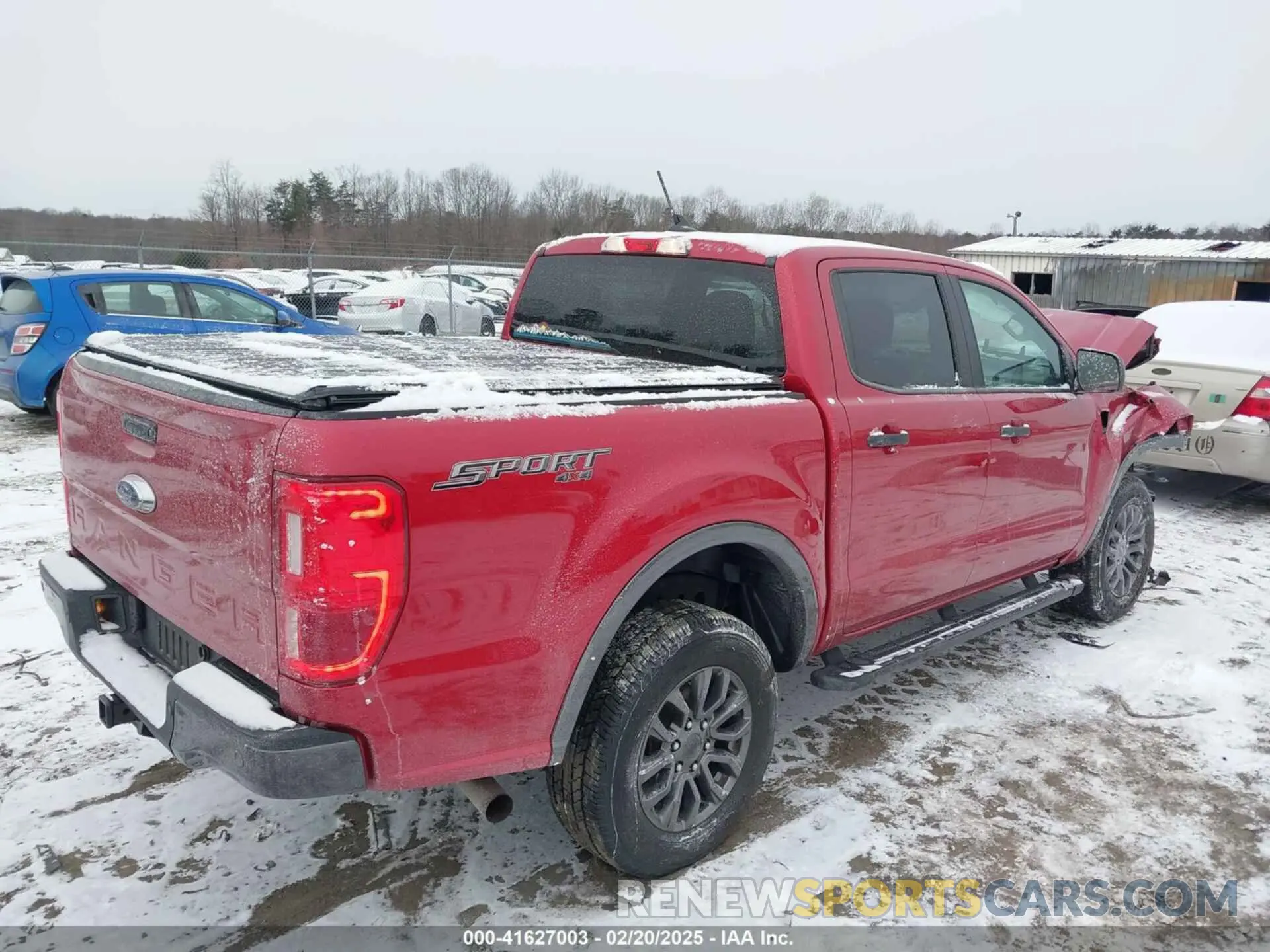 4 fotografías del automóvil dañado 1FTER4FH6LLA97899 FORD RANGER 2020