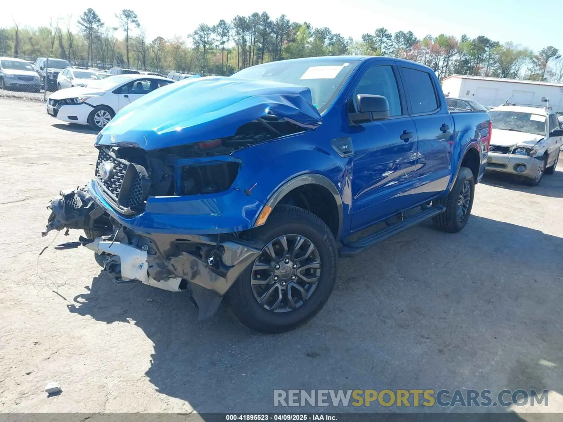 2 fotografías del automóvil dañado 1FTER4FH7LLA84630 FORD RANGER 2020
