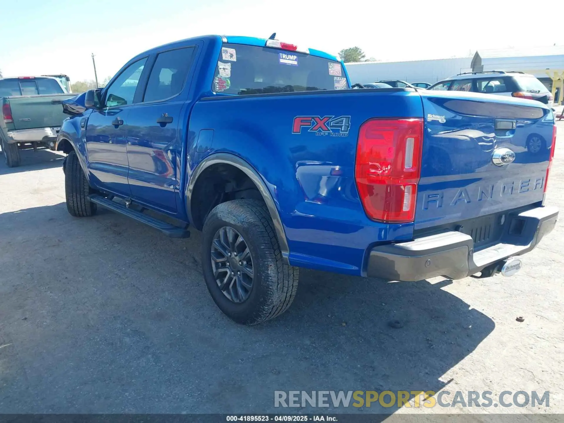 3 fotografías del automóvil dañado 1FTER4FH7LLA84630 FORD RANGER 2020