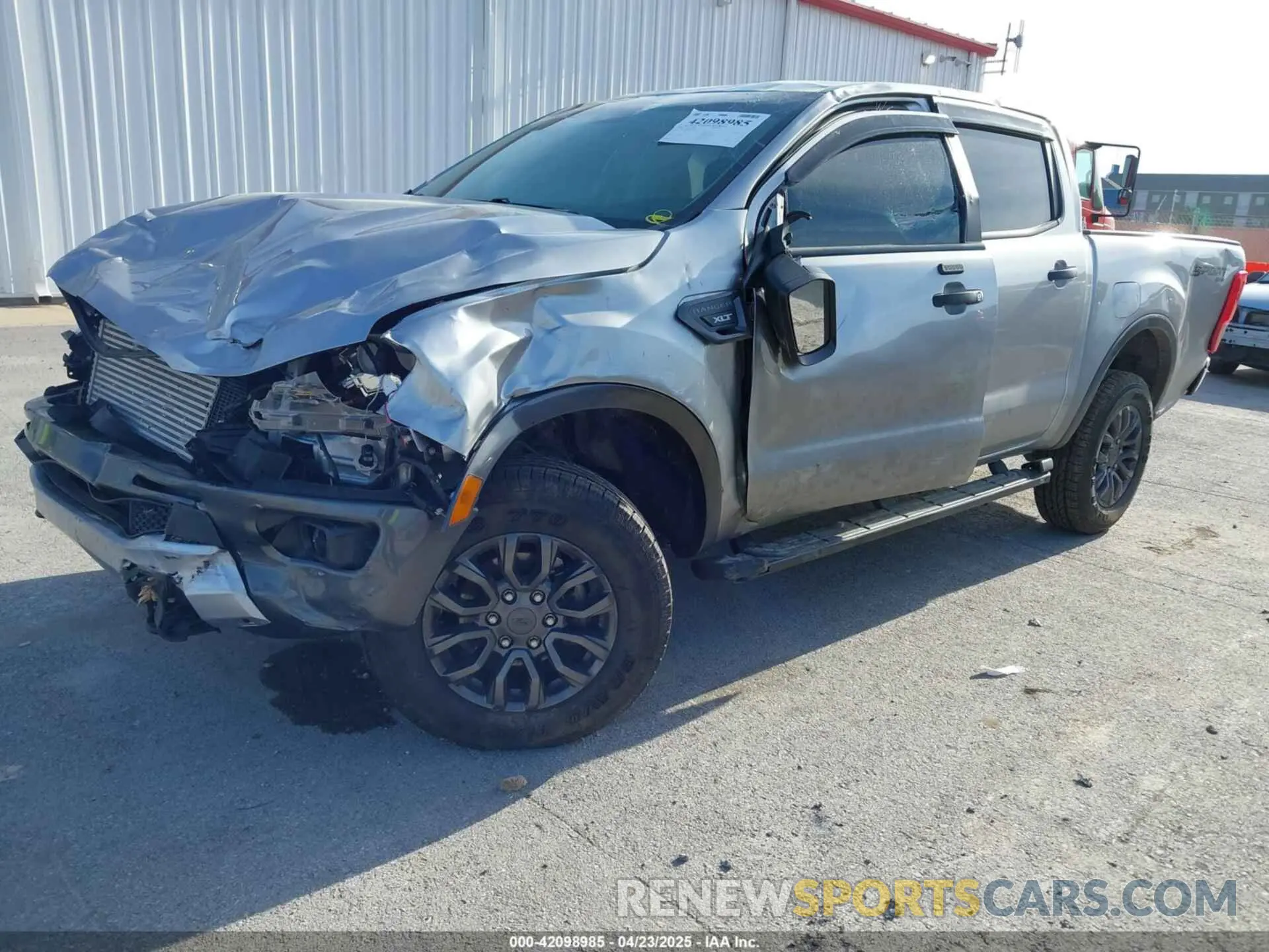 2 fotografías del automóvil dañado 1FTER4FH7LLA87401 FORD RANGER 2020