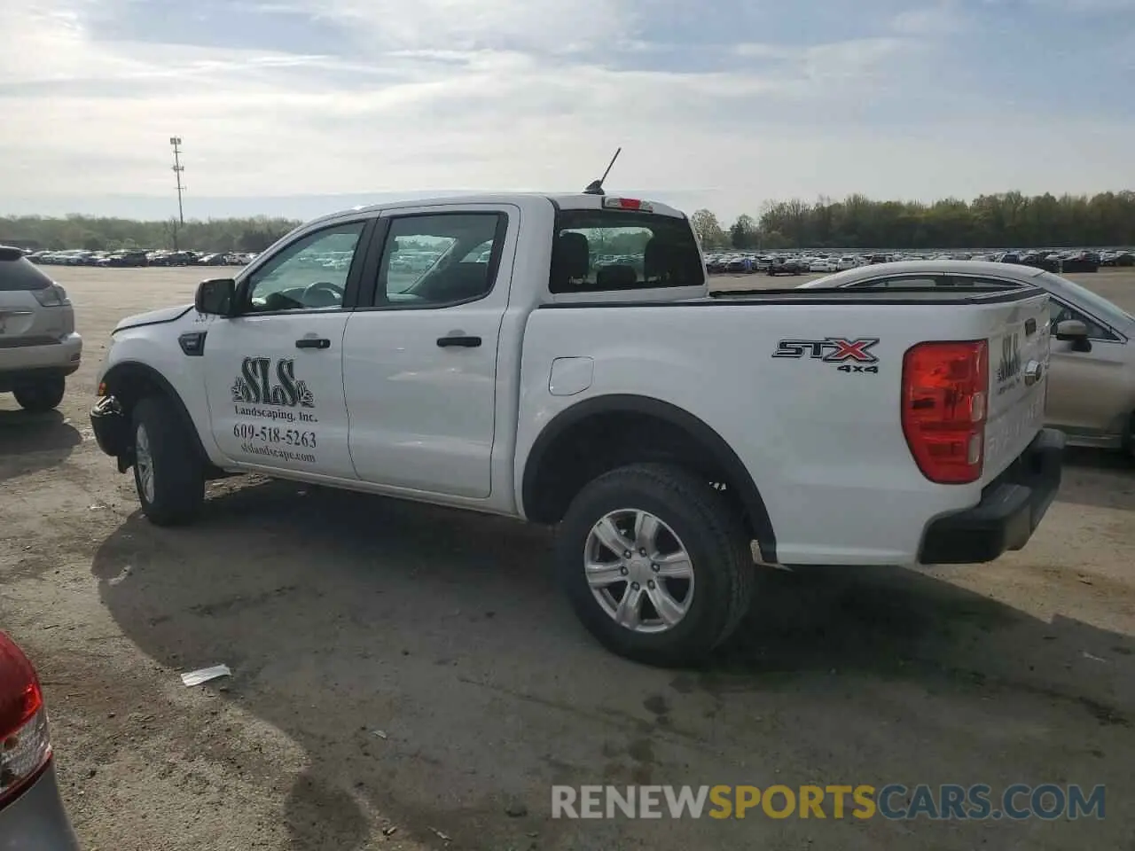 2 fotografías del automóvil dañado 1FTER4FH8LLA00556 FORD RANGER 2020