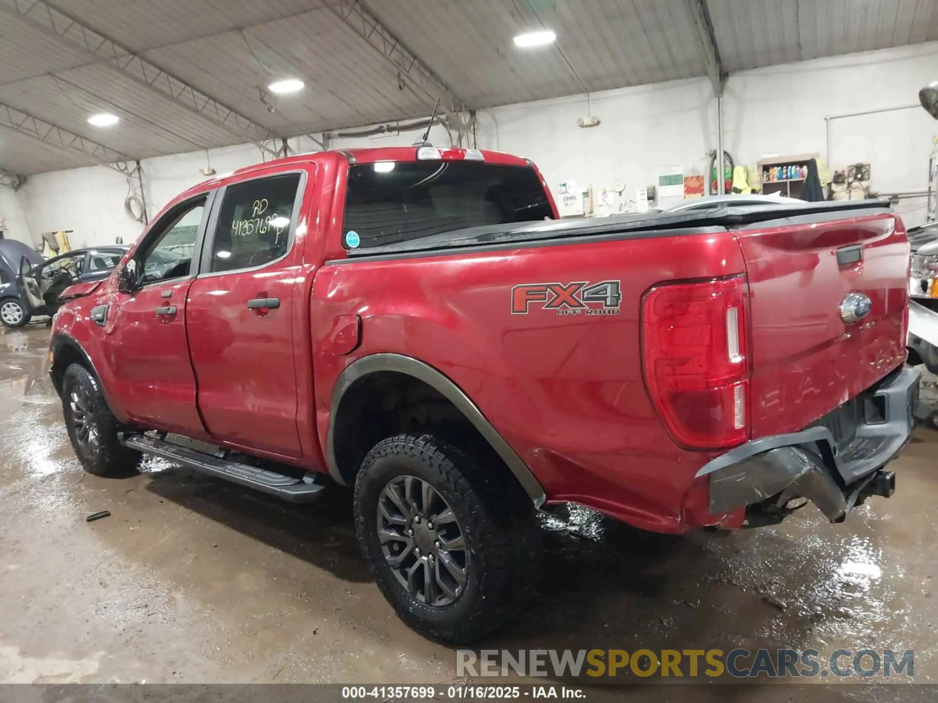 3 fotografías del automóvil dañado 1FTER4FH8LLA82207 FORD RANGER 2020