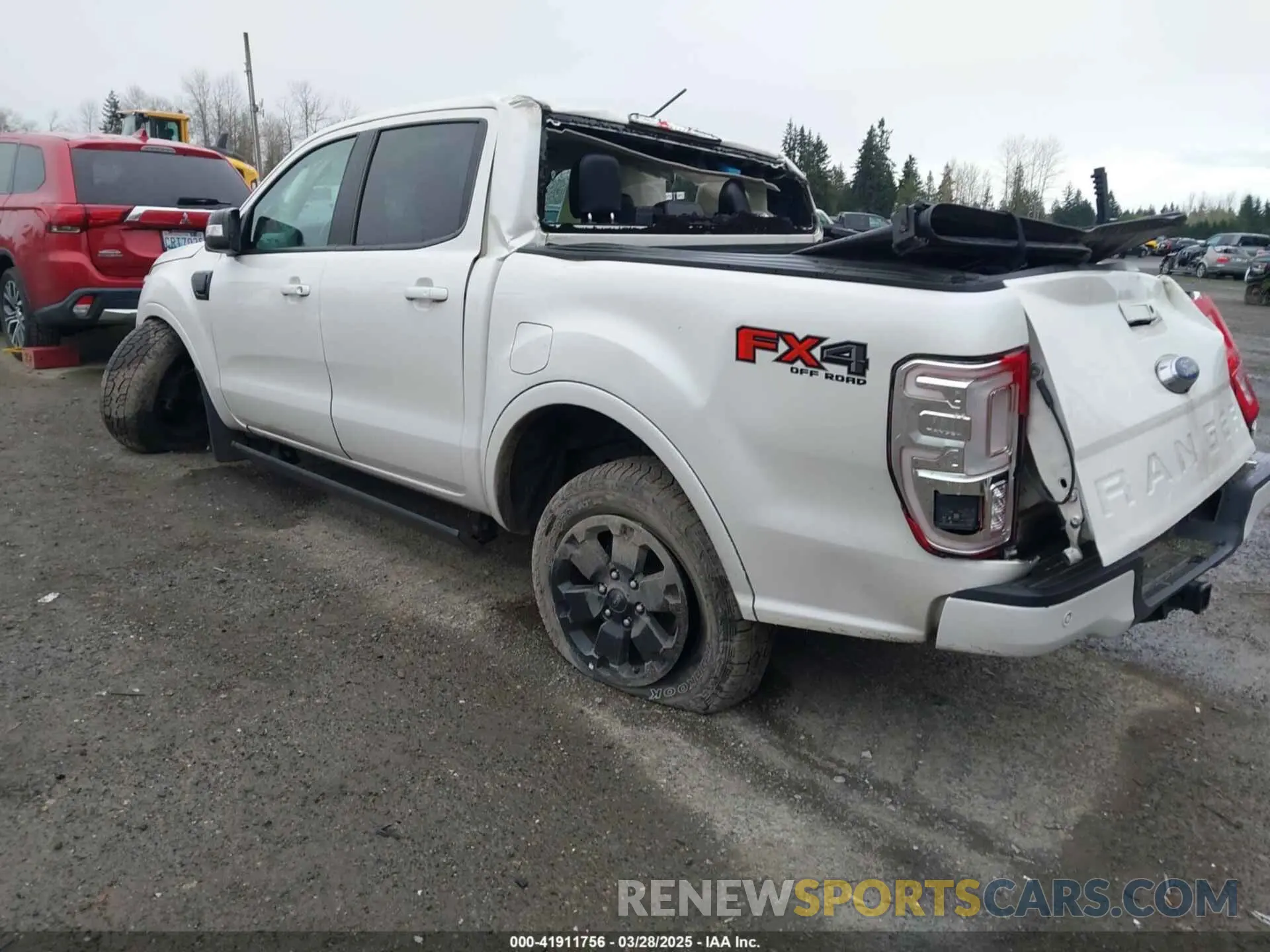 3 fotografías del automóvil dañado 1FTER4FH8LLA83213 FORD RANGER 2020