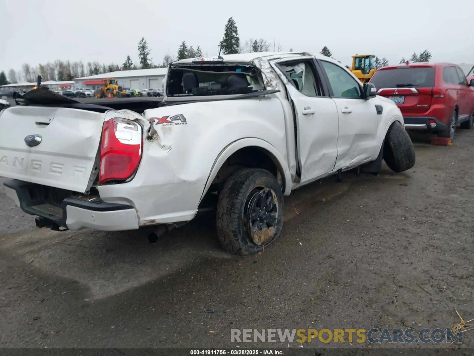 4 fotografías del automóvil dañado 1FTER4FH8LLA83213 FORD RANGER 2020