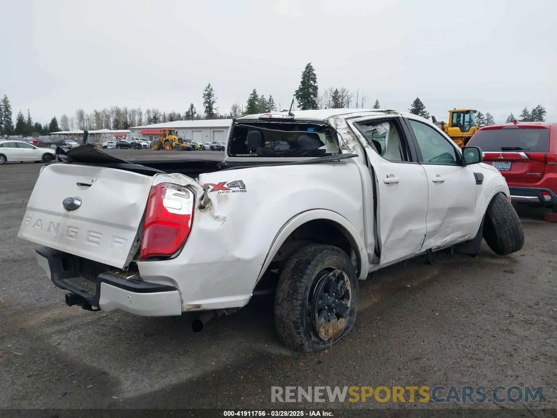 6 fotografías del automóvil dañado 1FTER4FH8LLA83213 FORD RANGER 2020