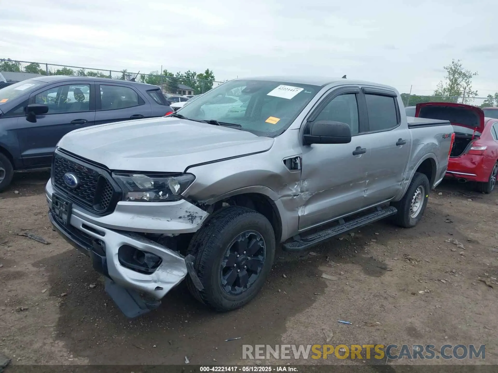 2 fotografías del automóvil dañado 1FTER4FH9LLA24378 FORD RANGER 2020