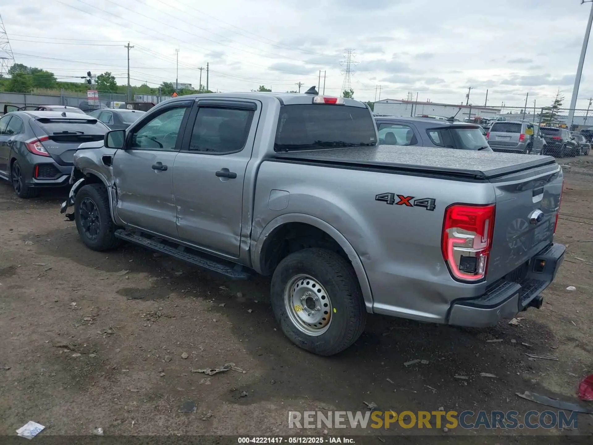 3 fotografías del automóvil dañado 1FTER4FH9LLA24378 FORD RANGER 2020
