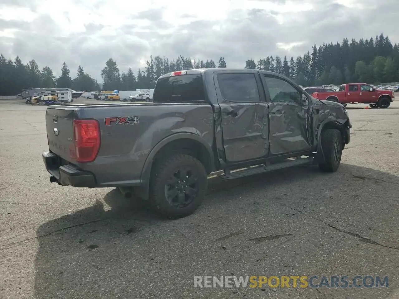 3 fotografías del automóvil dañado 1FTER4FH9LLA59678 FORD RANGER 2020
