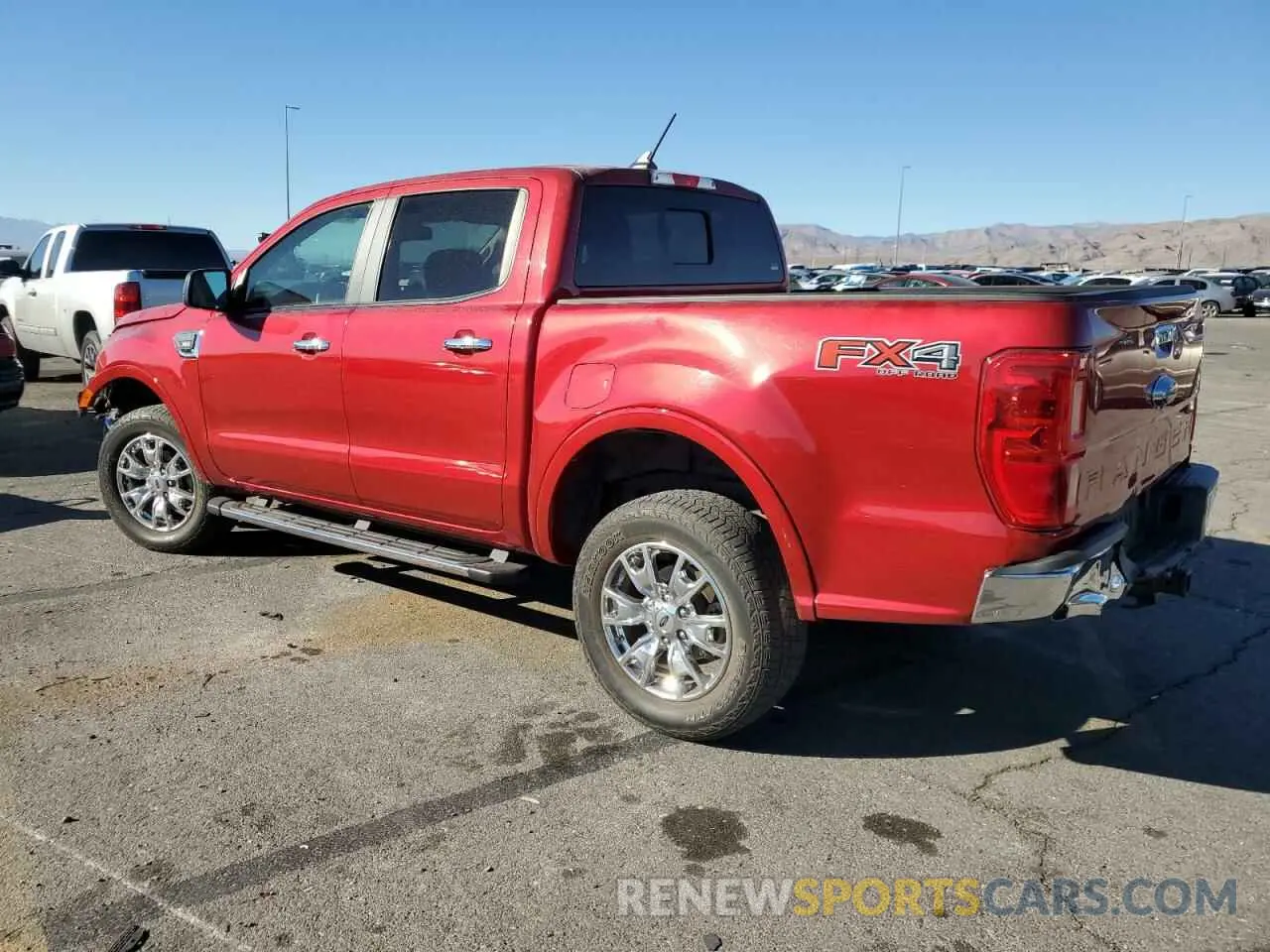 2 fotografías del automóvil dañado 1FTER4FH9LLA74391 FORD RANGER 2020