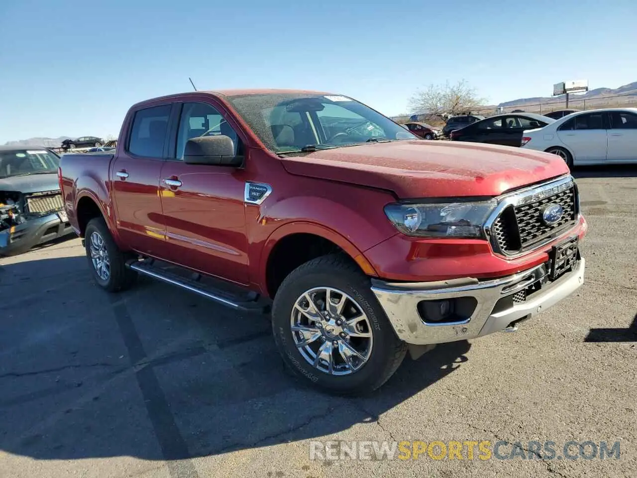 4 fotografías del automóvil dañado 1FTER4FH9LLA74391 FORD RANGER 2020