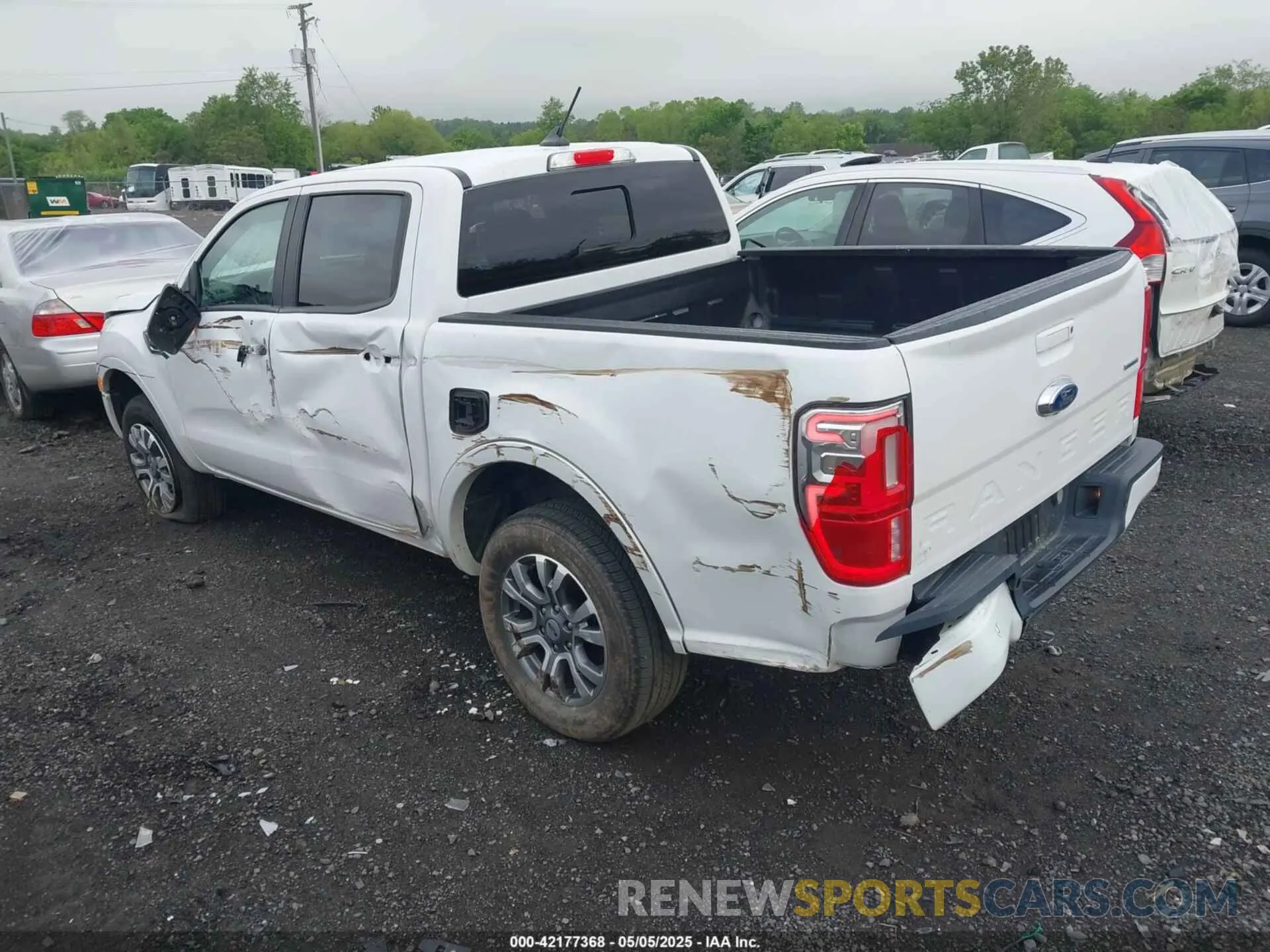 3 fotografías del automóvil dañado 1FTER4FHOLLA26021 FORD RANGER 2020