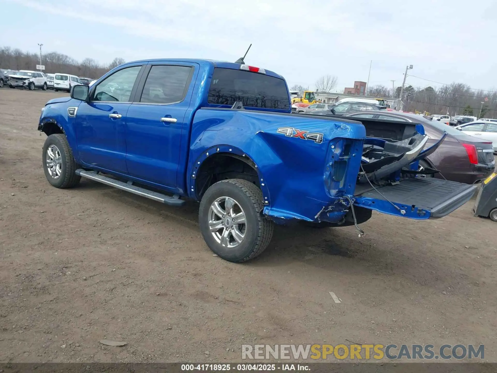 3 fotografías del automóvil dañado 1FTER4FHXLLA07671 FORD RANGER 2020