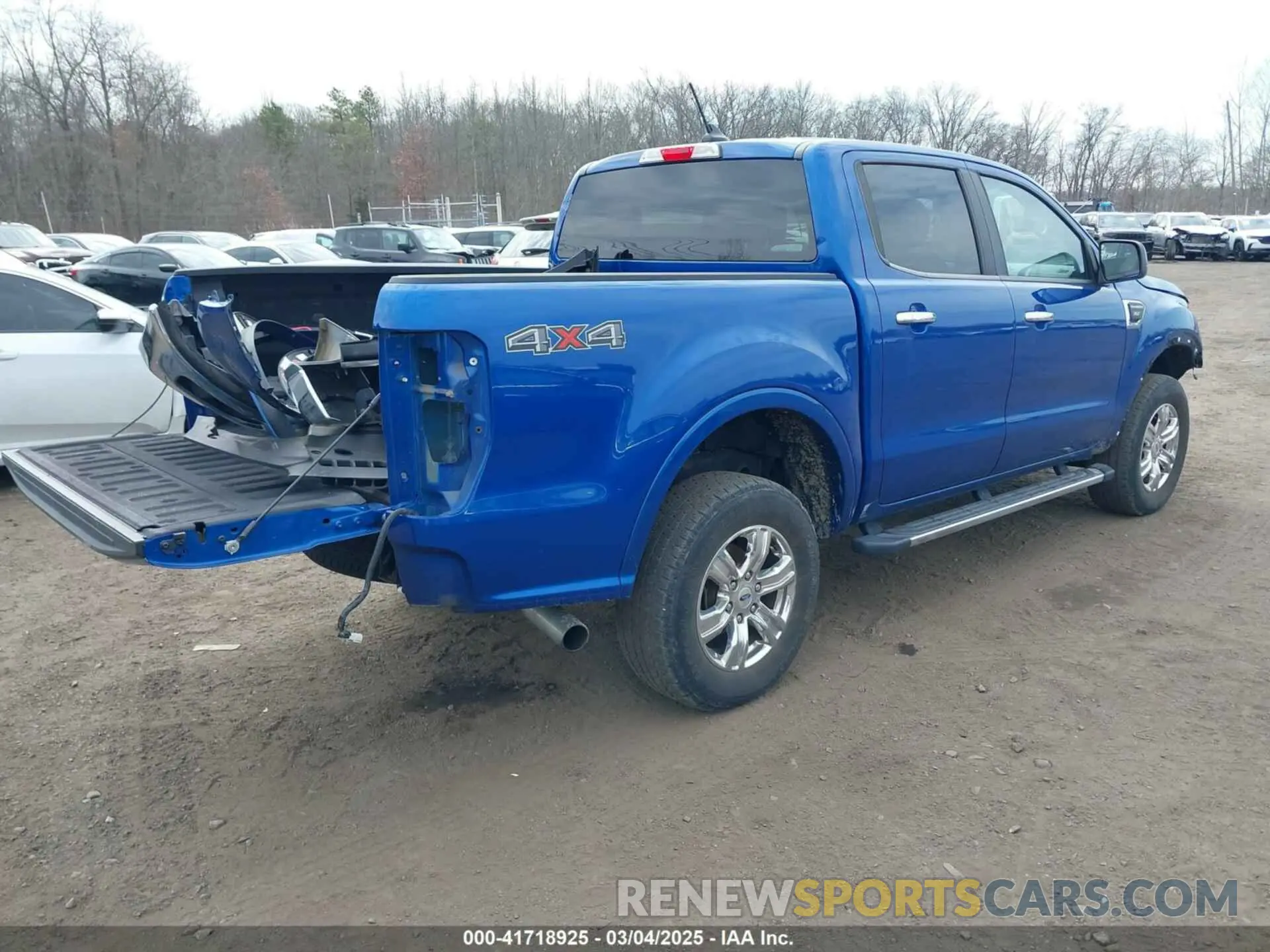 4 fotografías del automóvil dañado 1FTER4FHXLLA07671 FORD RANGER 2020