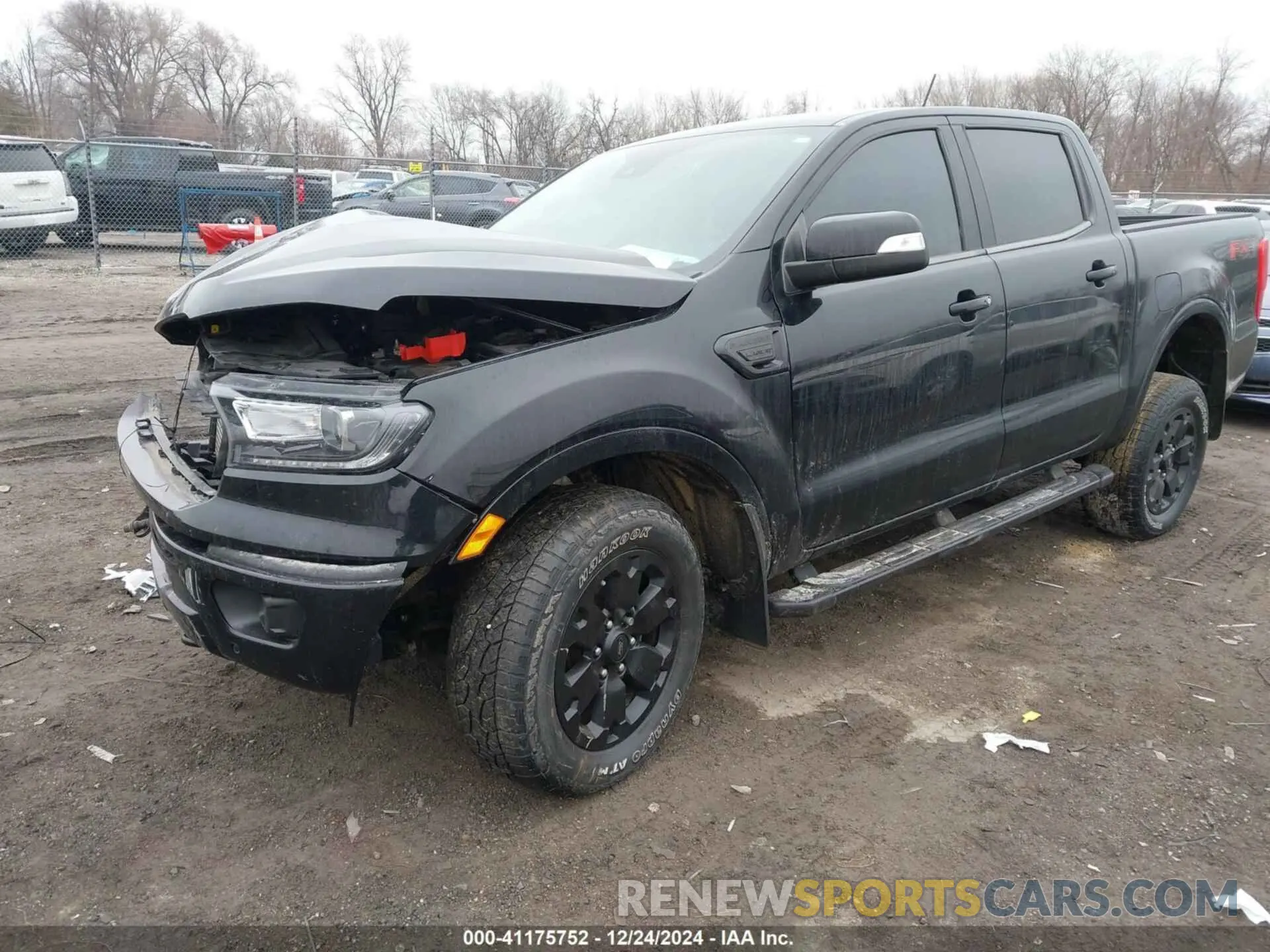 2 fotografías del automóvil dañado 1FTER4FHXLLA22770 FORD RANGER 2020