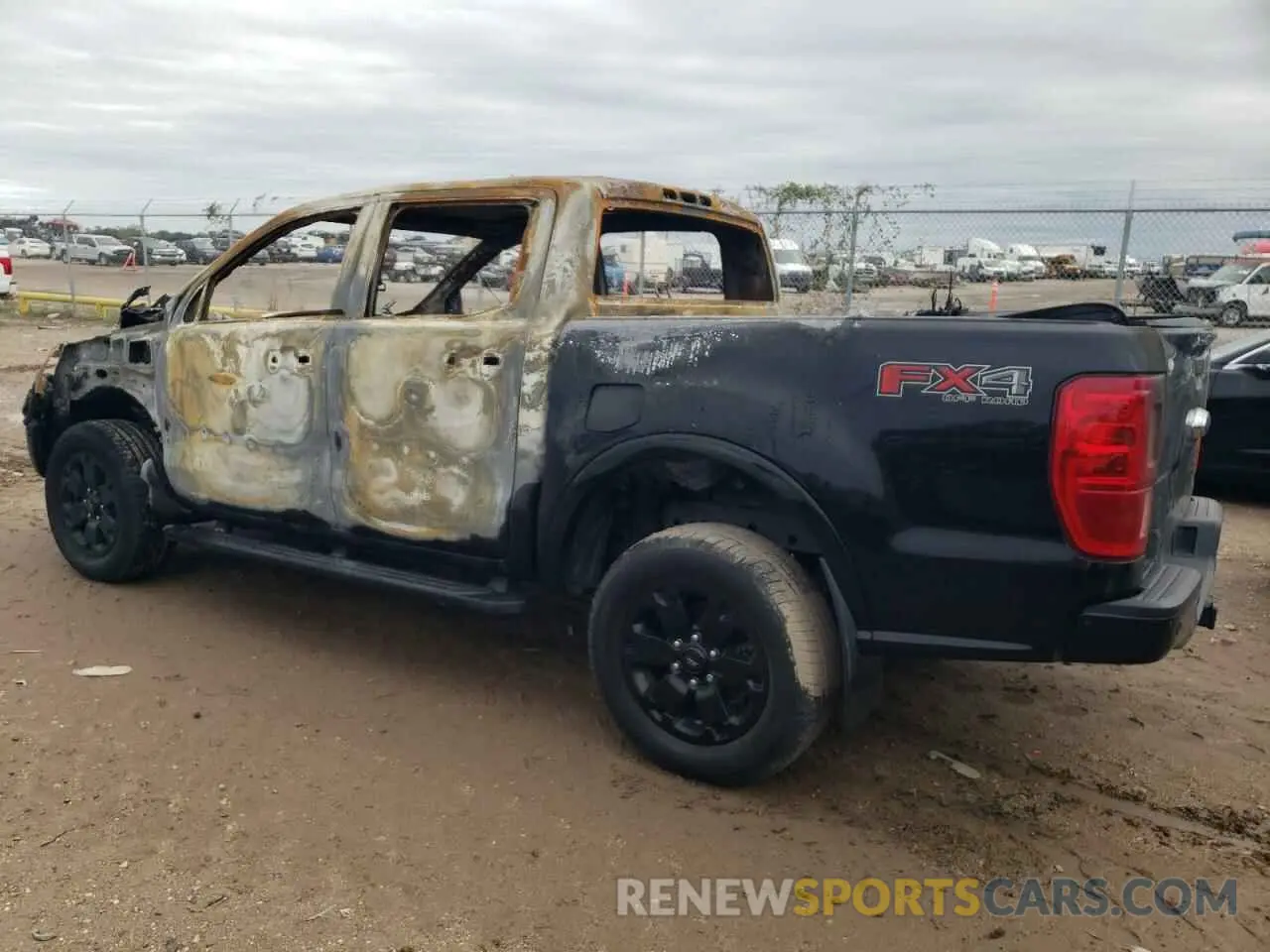 2 fotografías del automóvil dañado 1FTER4FHXLLA41772 FORD RANGER 2020