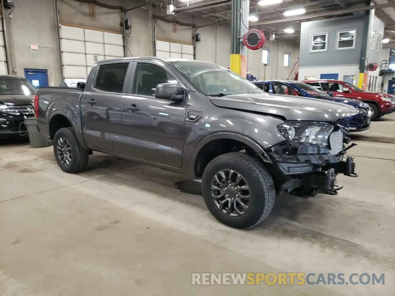 4 fotografías del automóvil dañado 1FTER4FHXLLA42162 FORD RANGER 2020