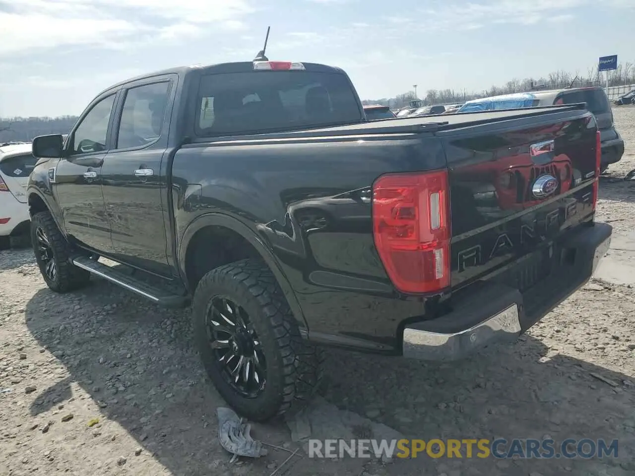 2 fotografías del automóvil dañado 1FTER4FHXLLA45353 FORD RANGER 2020