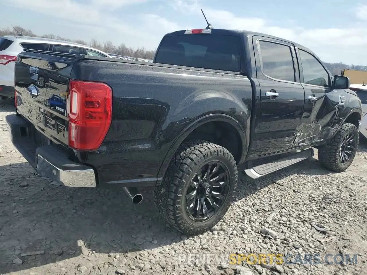 3 fotografías del automóvil dañado 1FTER4FHXLLA45353 FORD RANGER 2020