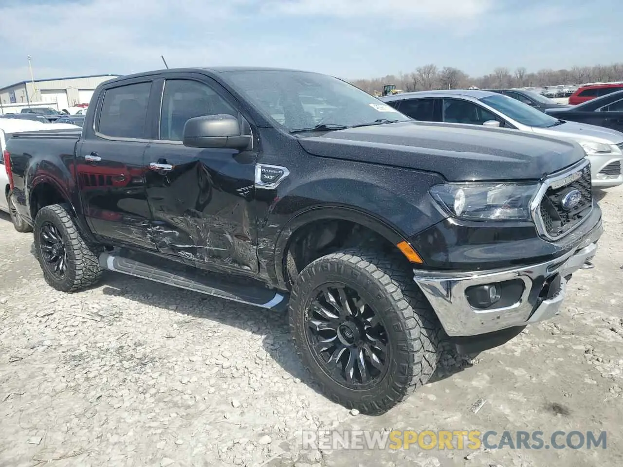 4 fotografías del automóvil dañado 1FTER4FHXLLA45353 FORD RANGER 2020