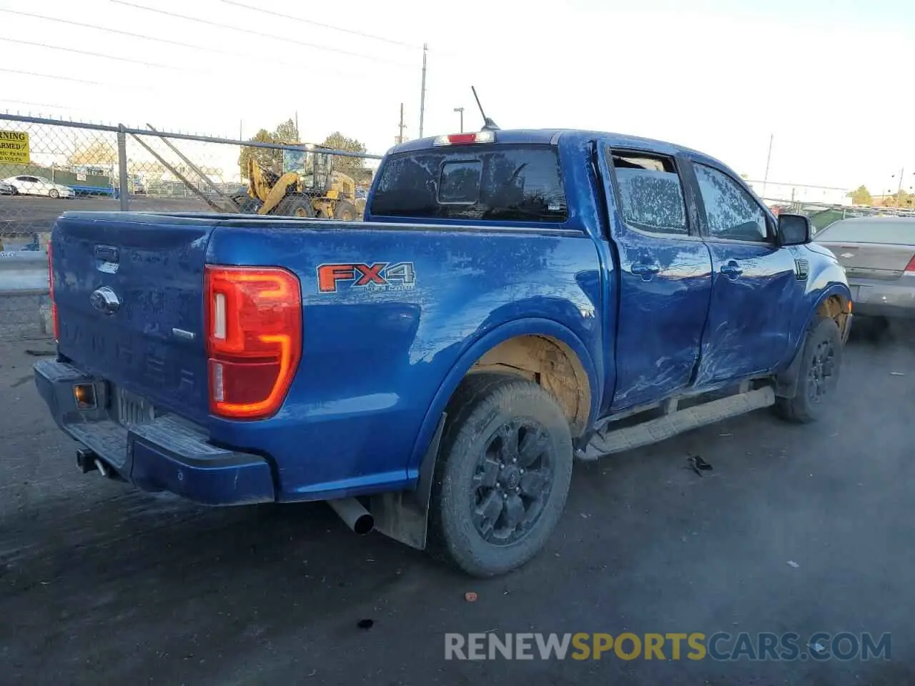 3 fotografías del automóvil dañado 1FTER4FHXLLA54991 FORD RANGER 2020