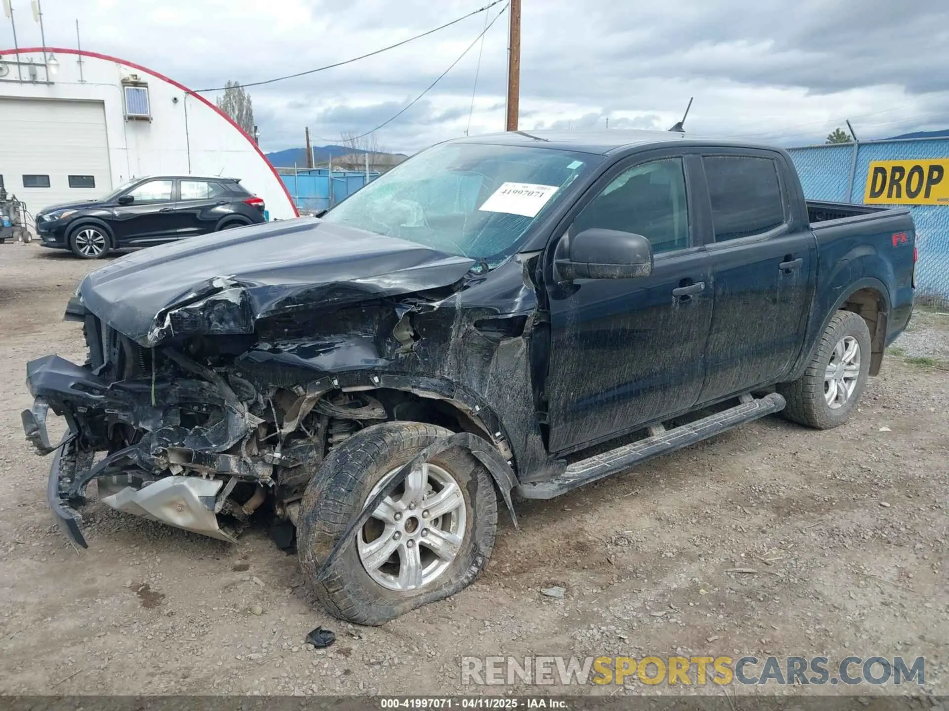 2 fotografías del automóvil dañado 1FTER4FHXLLA86422 FORD RANGER 2020
